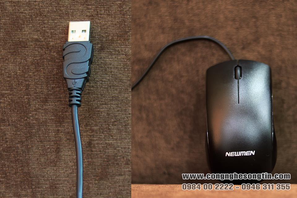 Newmen M370 USB Wired Mouse with 3 buttons