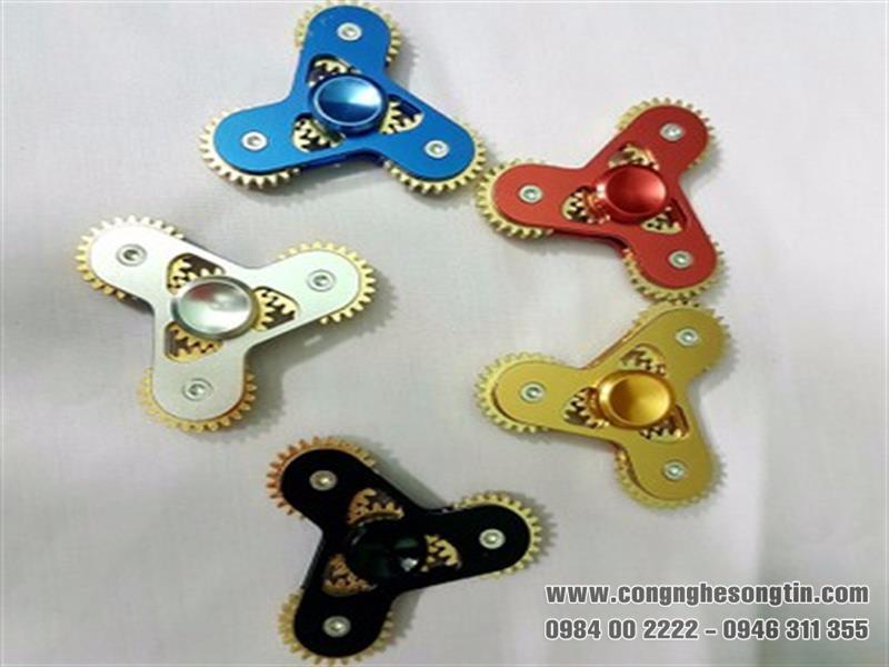 Cqbr3C4Sfspinner - Đồ Chơi, Quà Tặngcon Quay Bánh Răng 3 Cánh - 4-Gear  Spinner - Fidget Spinner