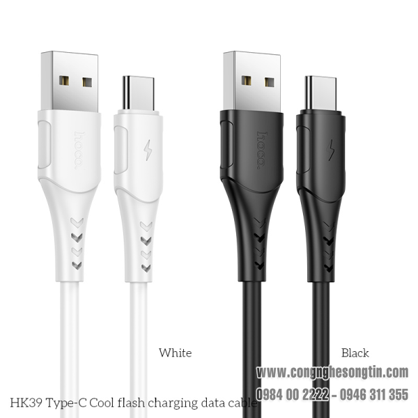 hk39-type-c-cool-flash-charging-data-cable